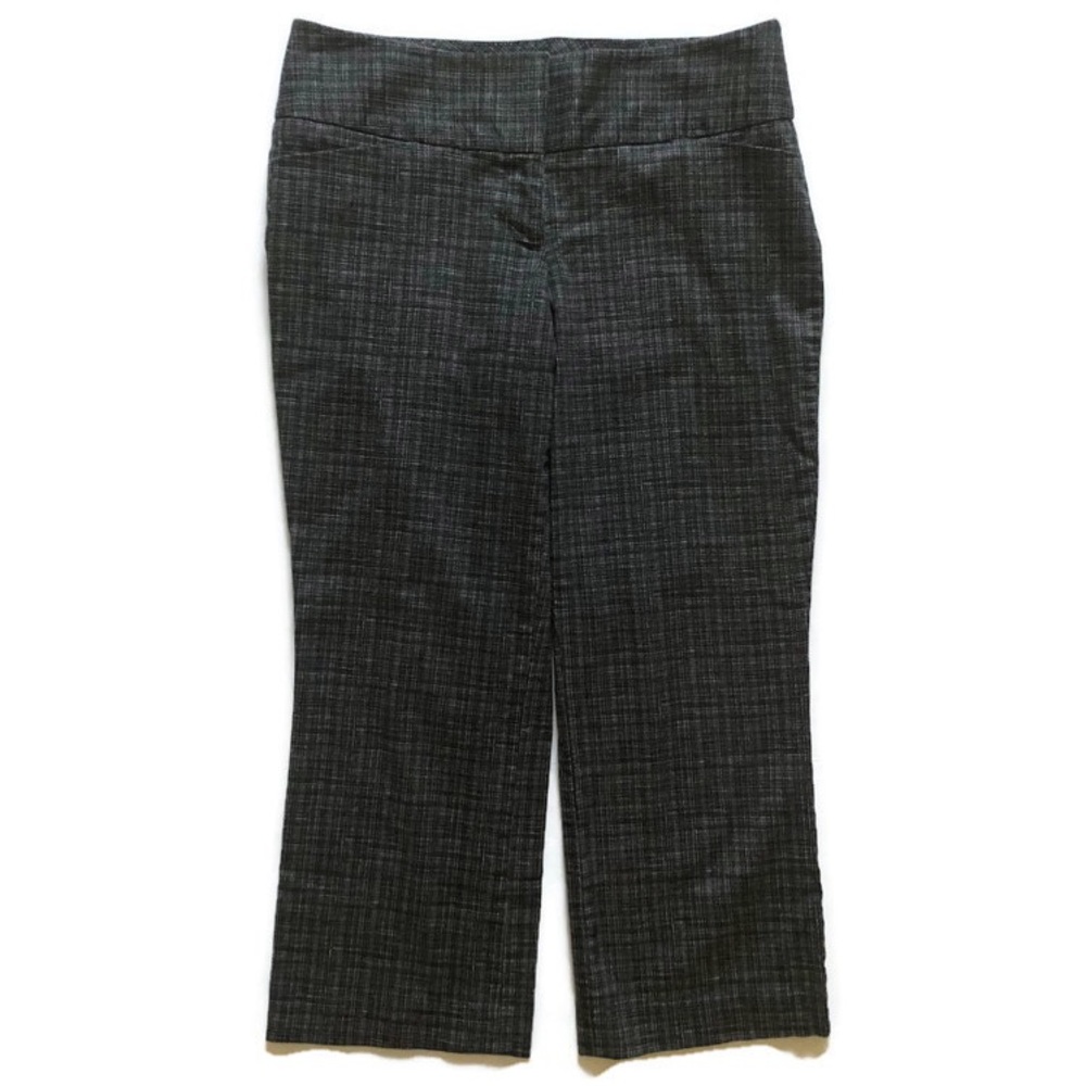 Express Design Studio Blk/White Editor Capri Pants - image 1